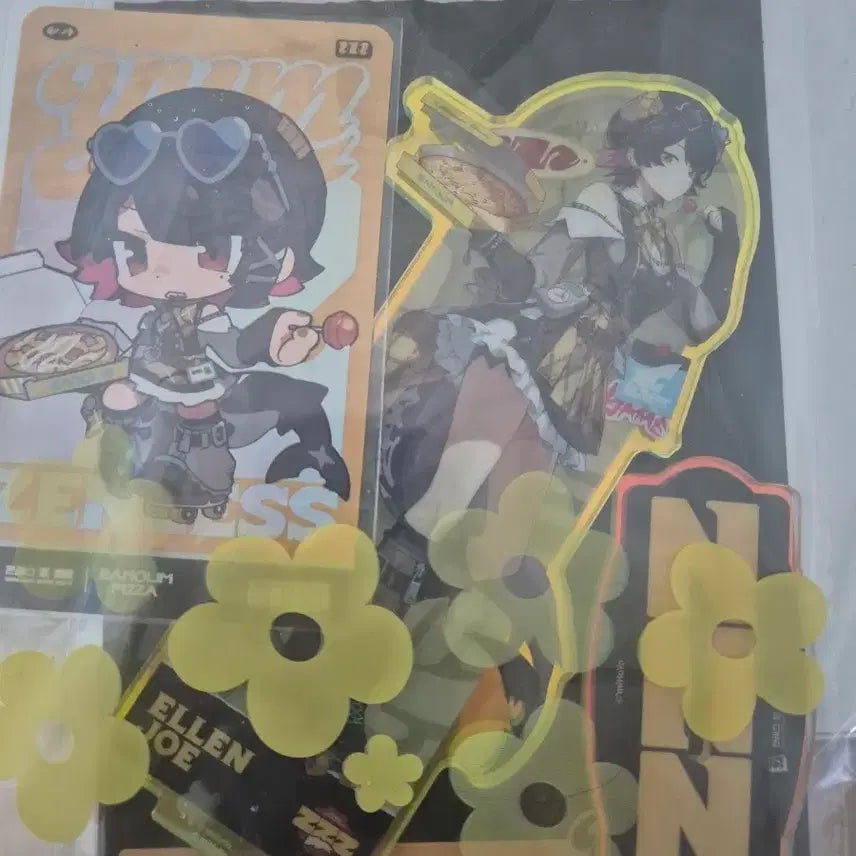 [BUNJANG] ZENLESS ZONE ZERO Ellen Acrylic Stand, Photocard (Redeem Code Unused) / 젠존제 반올림 엘렌 아크릴 스탠드, 포토카드 (리딤코드 미사용)
