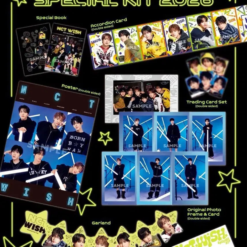 [BUNJANG] NCT WISH Riku School of Wish Wing Keychain &amp; ID Photo Holder Bundle Set (Unsealed) / 엔시티 위시 리쿠 일투 날개 키링 스쿨오브위시 증사 키링 개봉 양도