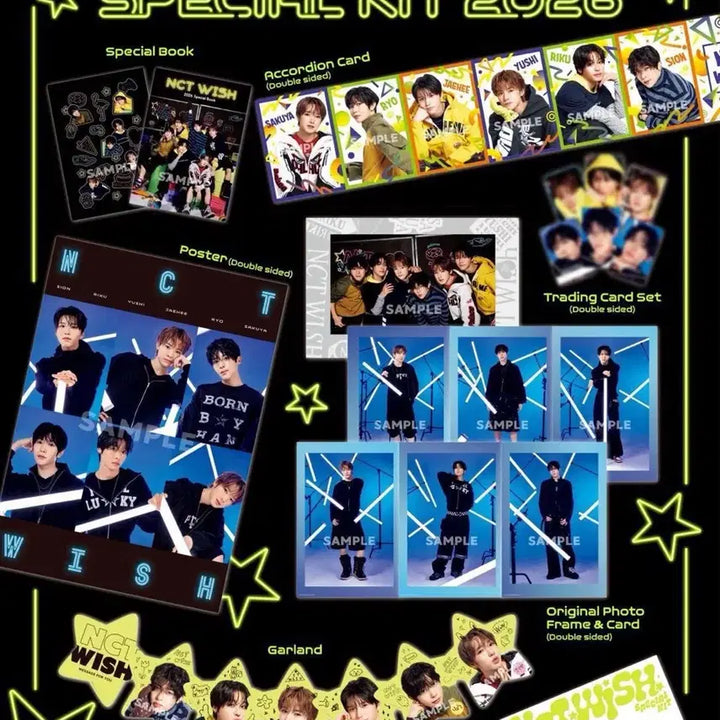 [BUNJANG] NCT WISH Riku School of Wish Wing Keychain &amp; ID Photo Holder Bundle Set (Unsealed) / 엔시티 위시 리쿠 일투 날개 키링 스쿨오브위시 증사 키링 개봉 양도