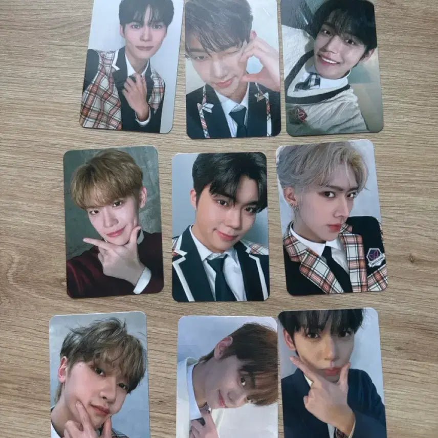 [BUNJANG] ZEROBASEONE School Looks Photocard Bundle Set / 제로베이스원 스쿨룩스 콜라보 포토카드 2개 일괄