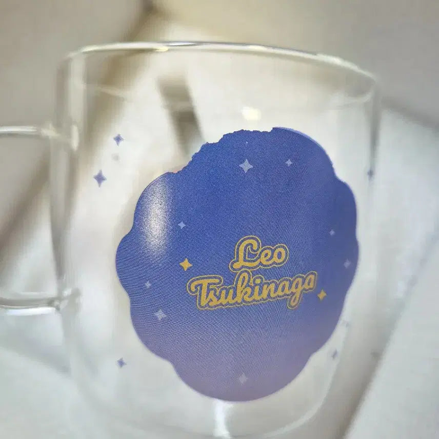 [BUNJANG] Ensemble Stars! Leo BUKUBU Glass Cup / 앙스타 레오 부쿠부 유리컵