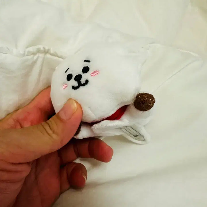 [BUNJANG] BTS BT21 RJ Hair Pin / 방탄소년단 BTS BT21 알제이 똑딱이 헤어핀