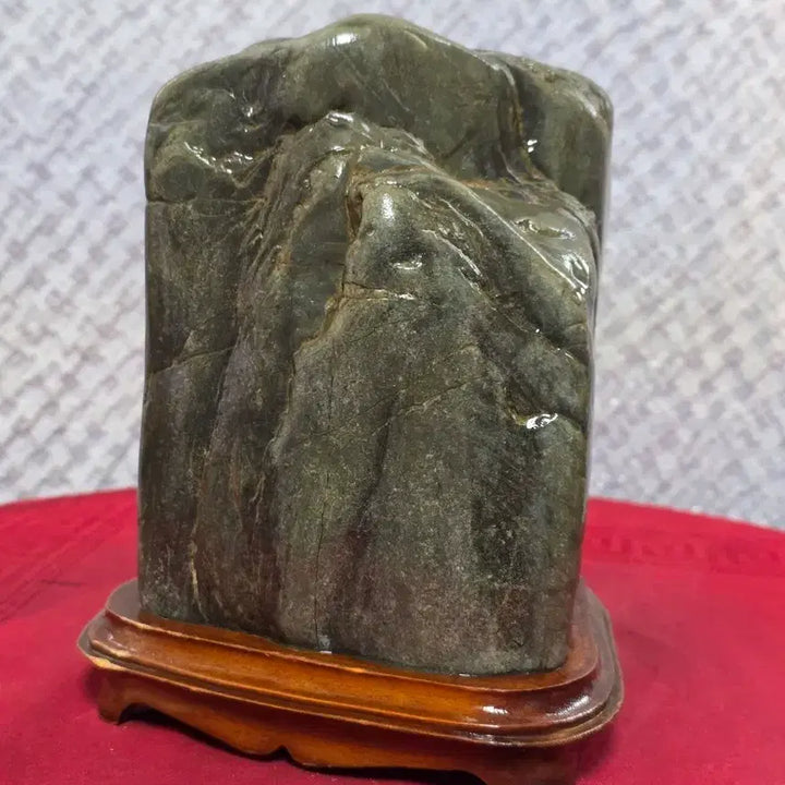 [BUNJANG] Namhangang Cabbage Stone Sansugyeong (Landscape Stone) / 남한강 배추석 / 산수경