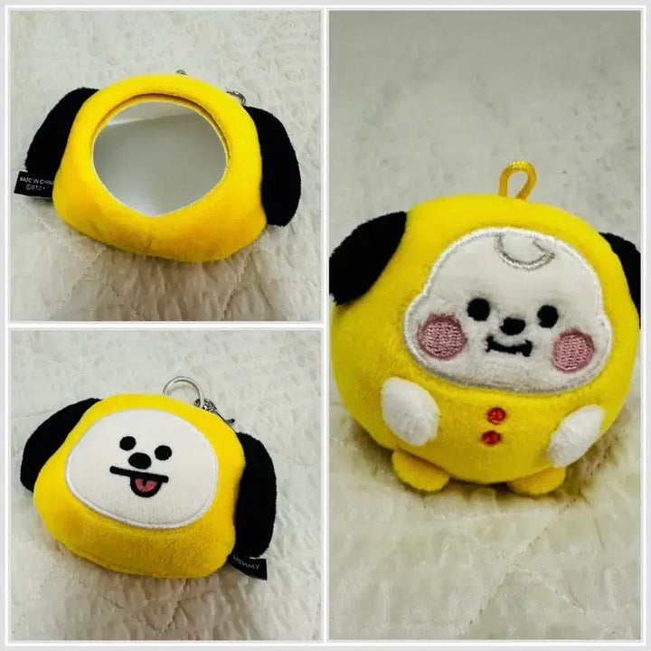 [BUNJANG] BTS BT21 Chimmy Keychain &amp; Mirror Keychain Bundle Set / 방탄소년단 BTS BT21 치미 키링 및 거울키링