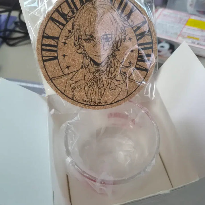 [BUNJANG] Nijisanji Vox Akuma Lottery Cup + Coaster Set / 니지산지) 복스 아쿠마 쿠지 컵 + 코스터