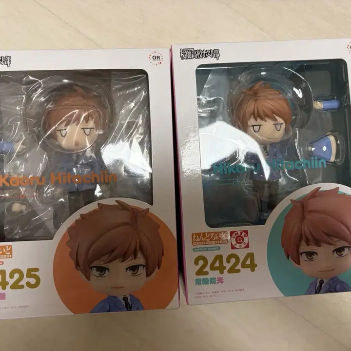[BUNJANG] Ouran High School Host Club Kaoru &amp; Hikaru Nendoroid Bundle Set / 일괄) 오란고교 카오루 히카루 쌍둥이 넨도로이드
