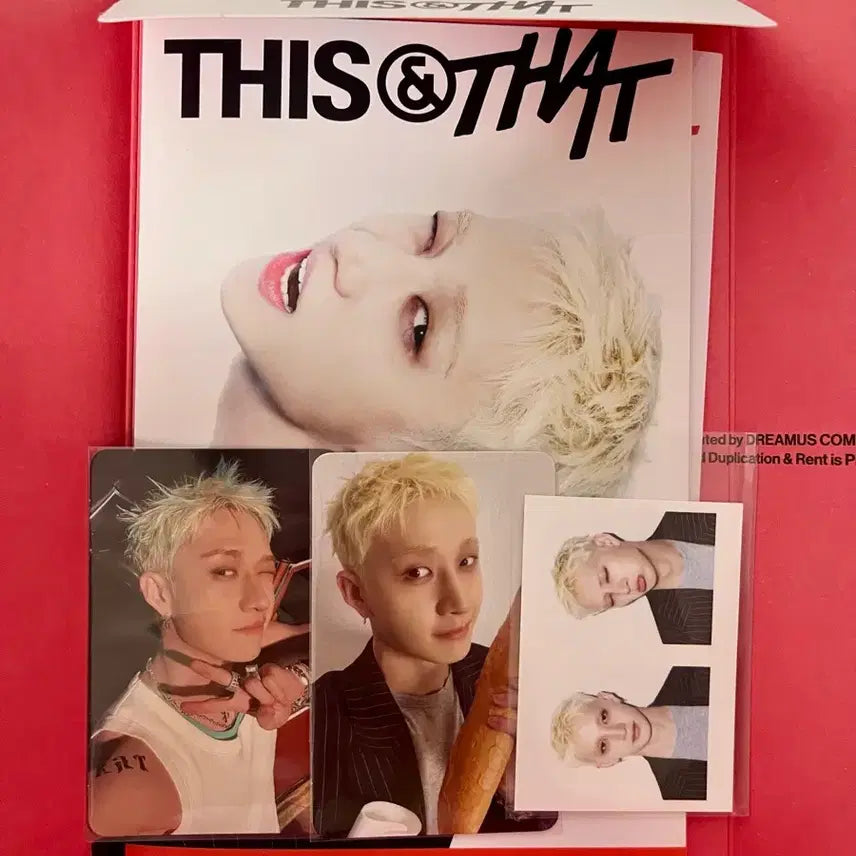 [BUNJANG] Stray Kids THIS&amp;THAT Bang Chan &amp; .ver Photocard Set / 스트레이키즈 THIS&amp;THAT &amp;.ver 방찬