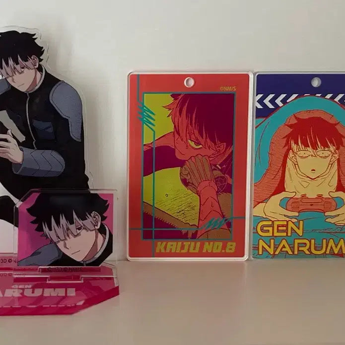[BUNJANG] Kaiju No. 8 Narumi Acrylic Keychain / 괴수8호 나루미 아크릴+덤 키링