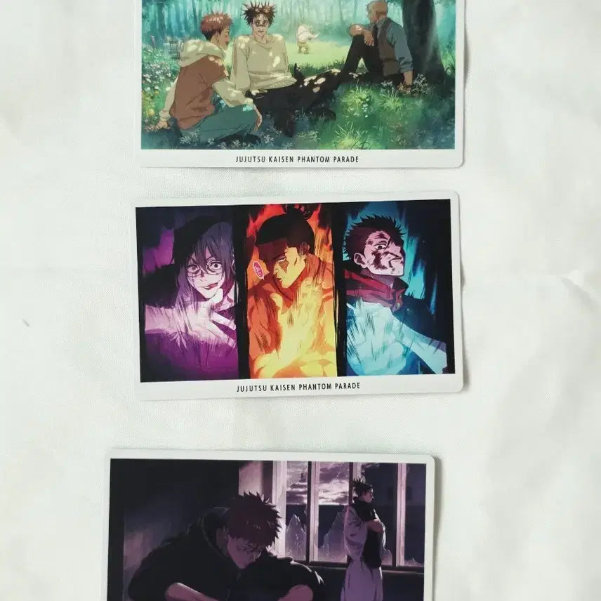 [BUNJANG] Jujutsu Kaisen Fanfare Phantom Parade Choso Yuji Bundle Set / 주술회전 판파레 팬텀 퍼레이드 카드 쵸소우 이타도리 일괄