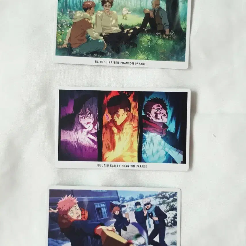 [BUNJANG] Jujutsu Kaisen Panfare Phantom Parade Choso &amp; Itadori Bundle Set / 주술회전 판파레 팬텀 퍼레이드 카드 쵸소우 이타도리 일괄