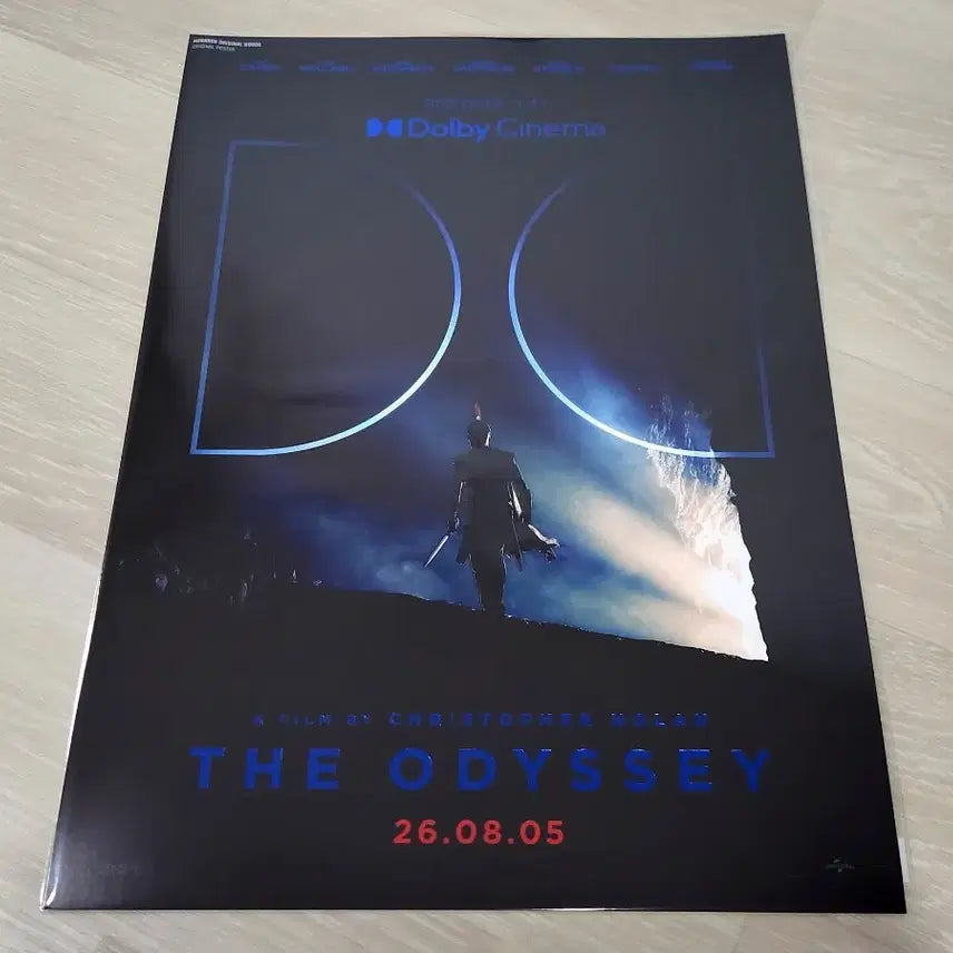 [BUNJANG] Dolby Poster + Original Ticket Set / [전용박스 안전포장] 오디세이 2종 세트 (돌비포스터+오리지널티켓)