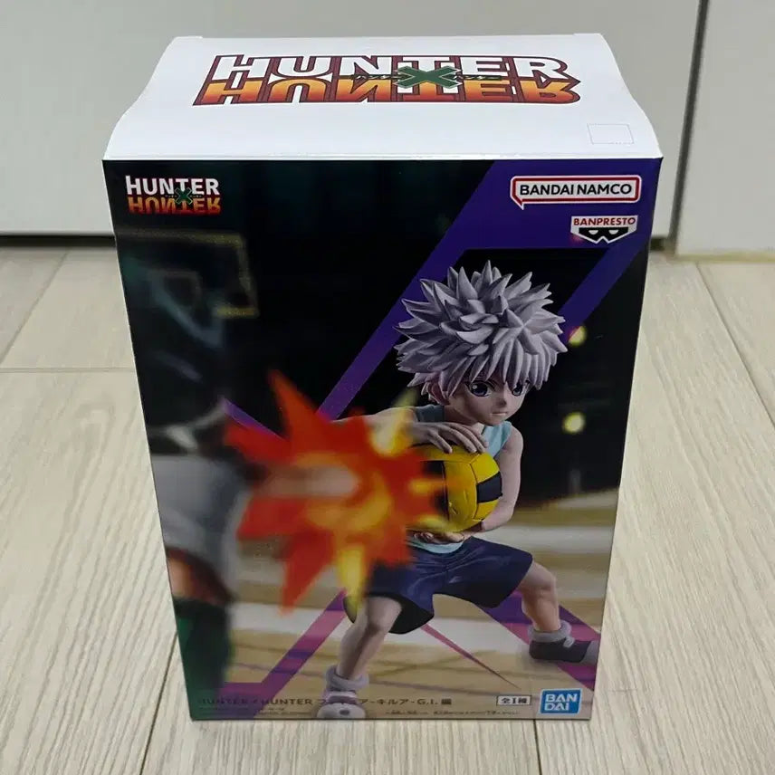 [BUNJANG] Bandai Hunter x Hunter Killua G.I. Figure (Sealed) / BANDAI 헌터x헌터 키르아 G.I 피규어