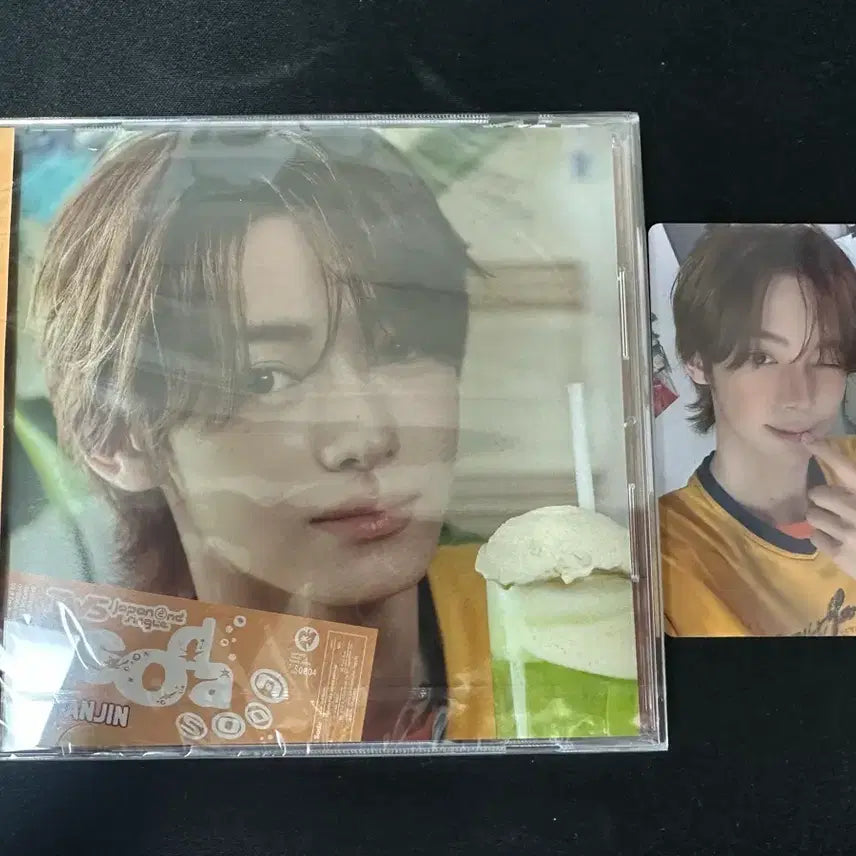 [BUNJANG] TWS SODA SODA Solo Jacket Hanjin Version Weverse POB Set / 투어스 소다소다 솔로자켓 한진버전 위버스 특전 포함
