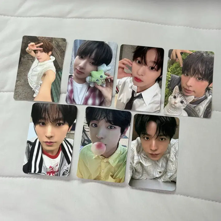 [BUNJANG] NCT WISH Sion Riku Yushi Sakuya Bundle Set Photocard / 엔시티 위시 포카 시온 리쿠 유우시 사쿠야 일괄 양도