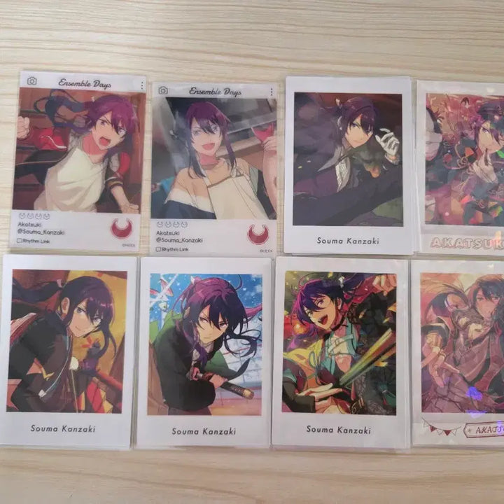 [BUNJANG] Ensemble Stars! Kanzaki Soma Pasha Bundle Set (45 pcs) / 앙상블 스타즈 소마 파샤 일괄 45장