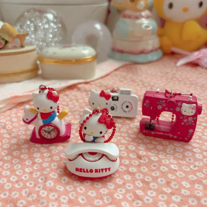[BUNJANG] Sanrio Hello Kitty 50th Anniversary Retro Gachapon Full Set / 산리오 헬로키티 50주년 레트로 가챠 풀세트