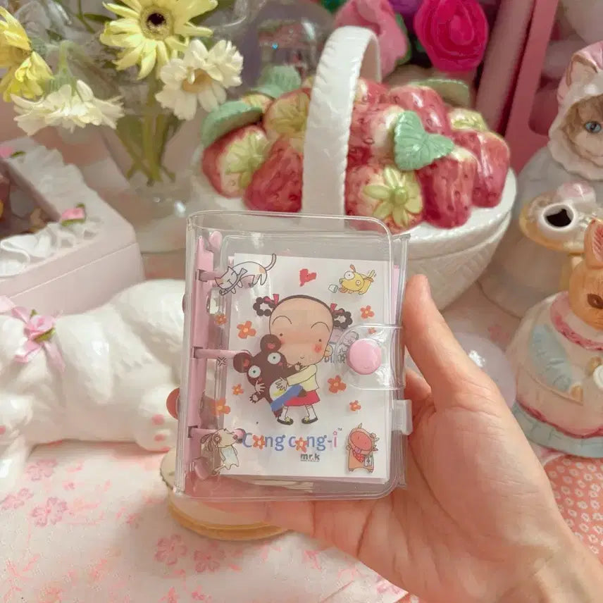 [BUNJANG] Mr. K Kongkongi Mini 3-Ring Diary / 미스터케이 콩콩이 미니 3공 다이어리