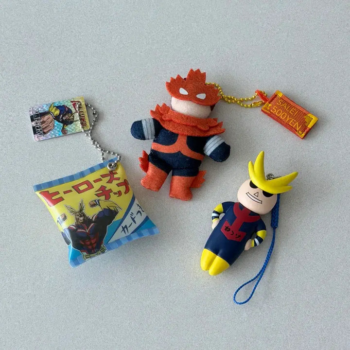 [BUNJANG] My Hero Academia USJ Keychain 3-Set Bundle / (일괄) 히로아카 유니버셜스튜디오 usj 키링 3종