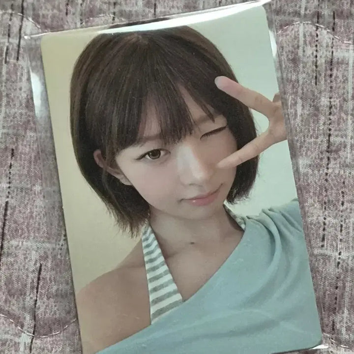 [BUNJANG] IVE MiniBrace Mini Fan Rei Photocard / 아이브 미니브 팝업 미니 선풍기 레이 포카