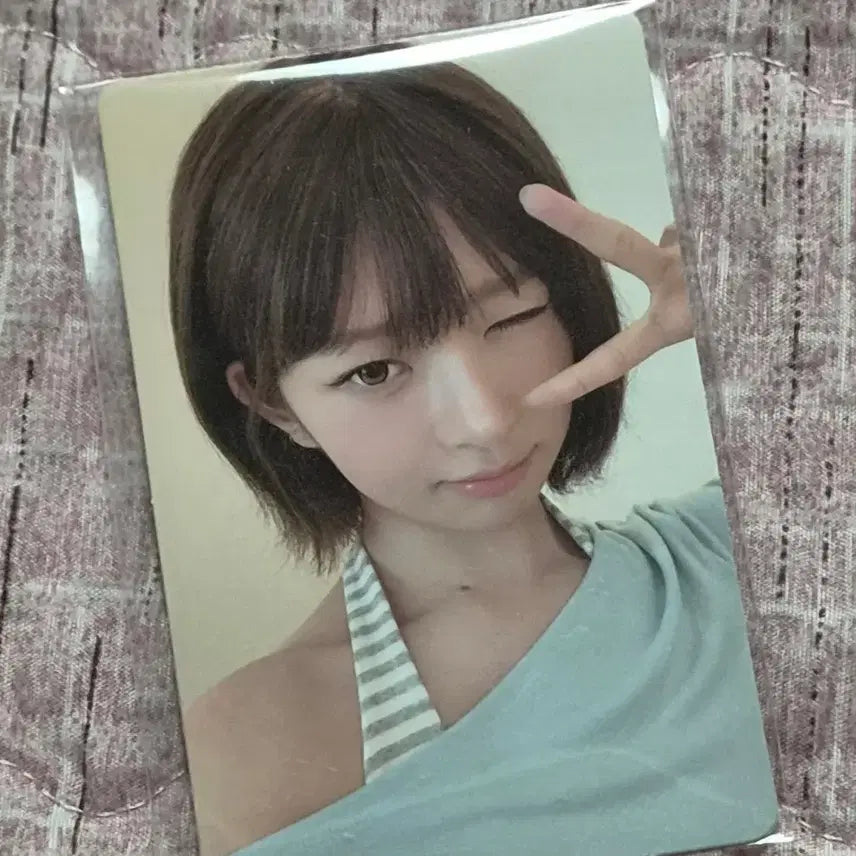 [BUNJANG] IVE MiniBrace Mini Fan Rei Photocard / 아이브 미니브 팝업 미니 선풍기 레이 포카