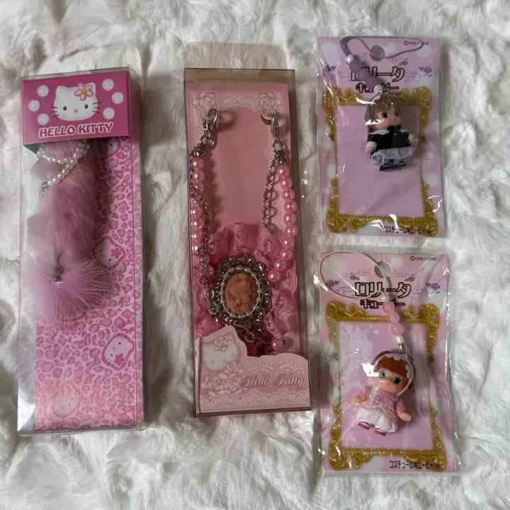 [BUNJANG] Lolita, Kitty, Cherub Strap Set / 로리타 등 키티, 큐피 스트랩 세트