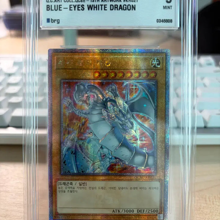 [BUNJANG] Yu-Gi-Oh! Blue-Eyes White Dragon Card QCAC-KR021 / 2026 유희왕 푸른눈의백룡 카드 QCAC-KR021 brg9