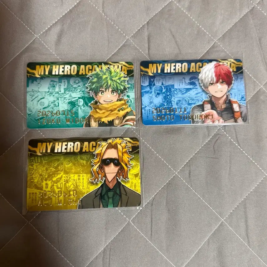 [BUNJANG] My Hero Academia Birthday Card 2026 Todoroki Midoriya All Might Bundle Set / 히로아카 버스데이 카드 2026 토도로키 미도리야 올마이트