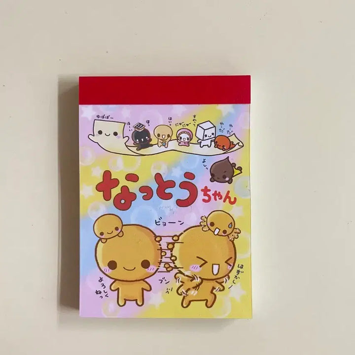 [BUNJANG] Heisei Natto-chan Vintage Memo Pad / 헤이세이 낫또짱 고전 메모지