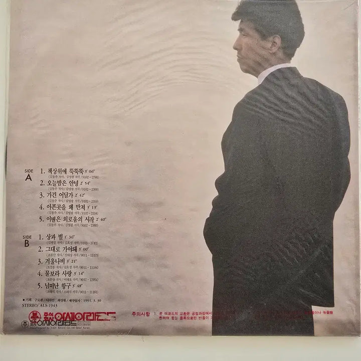[BUNJANG] Lee Tae Ho 2nd Album LP (Sealed) / 이태호 2집 LP / Lee Tae Ho - 2  / 미개봉