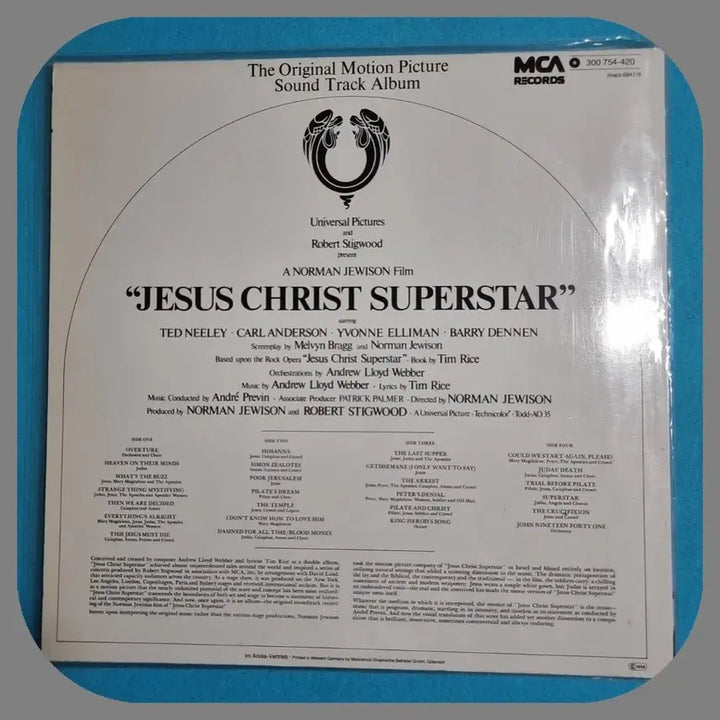 [BUNJANG] Jesus Christ Superstar OST 2LP German Edition / 지저스 크라이스트 슈퍼스타 OST 2LP 독일반