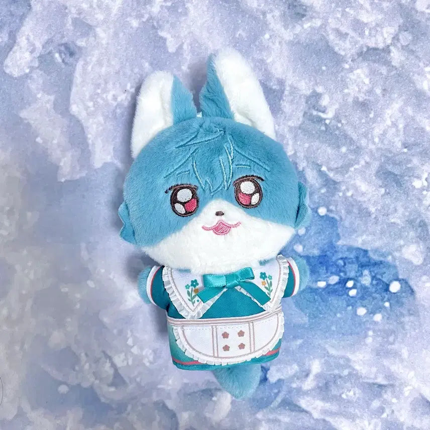 [BUNJANG] Ensemble Stars! Raita Hojo Cafe Plush Doll (Fox Design) / 앙스타 호죠 라이카 카페 보송누이 여우누이 인형