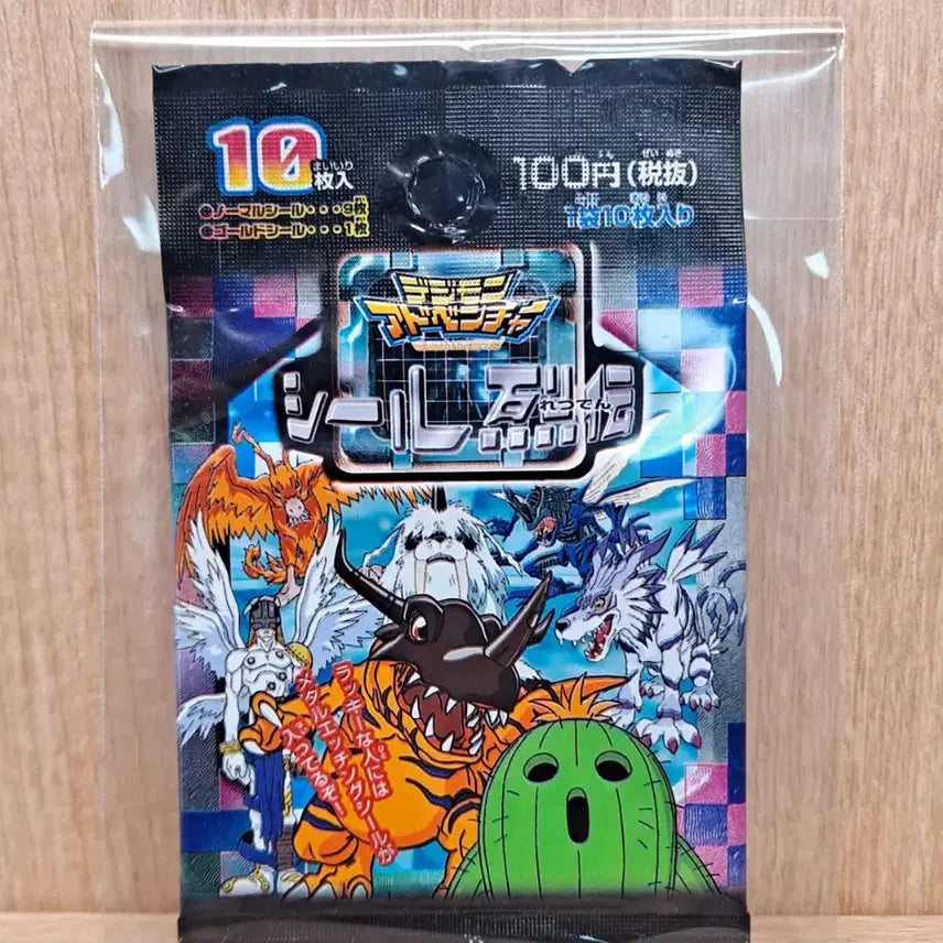 [BUNJANG] Vintage Digimon Seal Card Pack / 고전 빈티지 디지몬 씰 카드 팝니다.