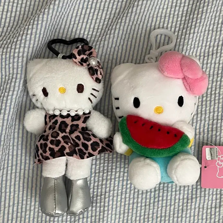 [BUNJANG] Hello Kitty Watermelon &amp; Long Legs Bundle Set / 수박 키티 + 롱다리 키티 일괄