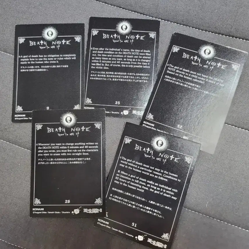 [BUNJANG] Death Note Goods Bundle Set / 데스노트 굿즈 일괄