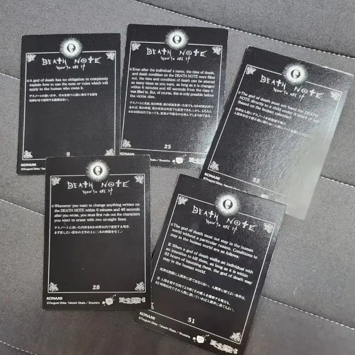 [BUNJANG] Death Note Goods Bundle Set / 데스노트 굿즈 일괄