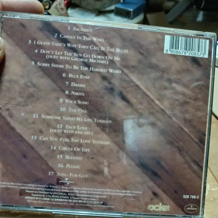 [BUNJANG] Elton John Love Songs CD Album / 엘튼 존 Love Songs CD 소장음반방출