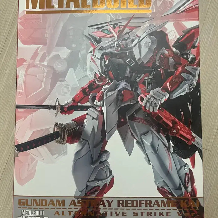 [BUNJANG] Metal Build Red Frame Kai Alternative Strike Ver. Action Figure / 메탈빌드 레드프레임 카이 얼터