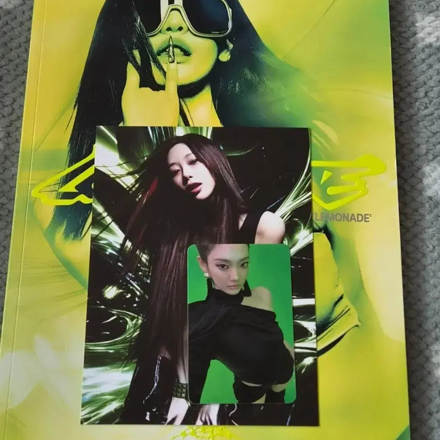 [BUNJANG] Aespa Lemonade Album ACID ver. Ningning Photocard Bundle Set / 에스파 레모네이드 개봉 앨범 ACID ver 닝닝 버전