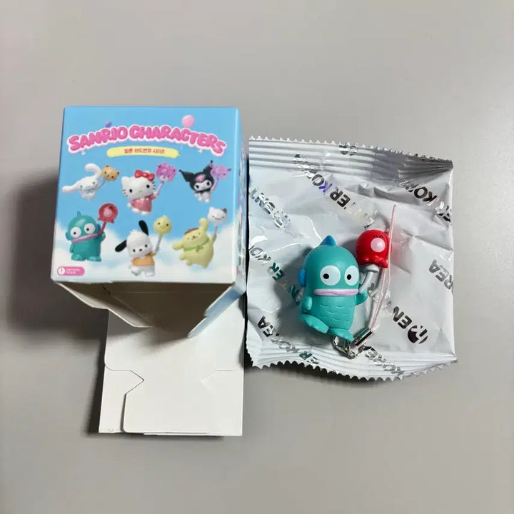 [BUNJANG] Sanrio Balloon Adventure Series Balloon Figure Keyring Hangyodon / 산리오 벌룬 어드벤처 시리즈 풍선 피규어 키링_한교동