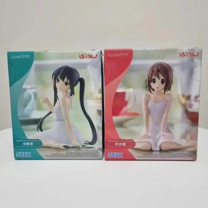 [BUNJANG] Sega K-On! Nakano Azusa &amp; Hirasawa Yui Yumemirise Figure Set (Sealed) / [미개봉]세가 케이온 나카노 아즈사 히라사와 유이 유메미라이즈 피규어 세트