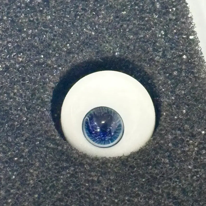 [BUNJANG] 12mm Blue Glass Eyes / 구관 12mm 안구 파란색