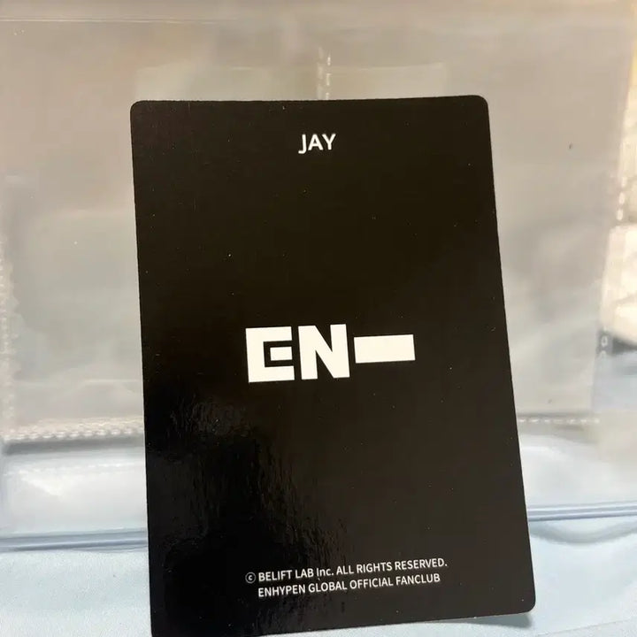 [BUNJANG] ENHYPEN Membership Engine 1st Gen Kit Jay Photocard / 엔하이픈 멤버쉽 엔진 1기 키트 포카 제이