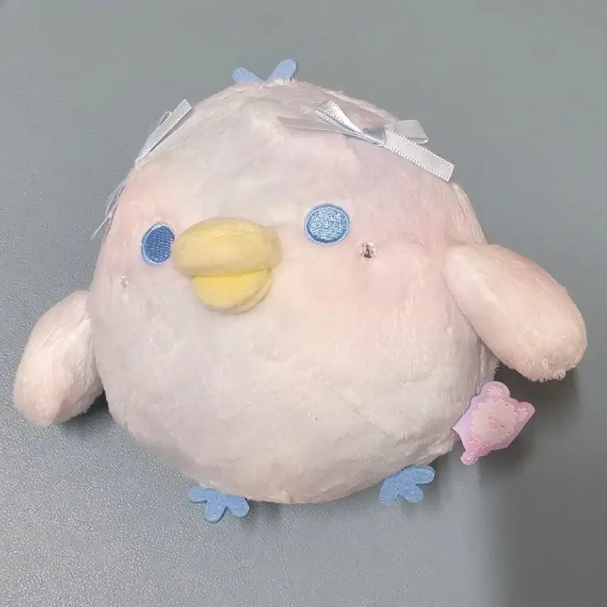 [BUNJANG] Rilakkuma Kiiroitori Cotton Candy Plush / 리락쿠마 키이로이토리 솜사탕 인형 판매합니다