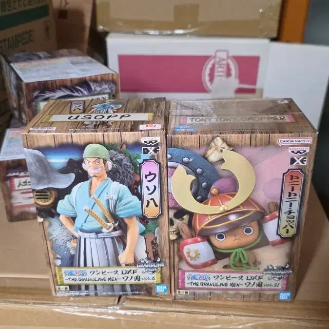 [BUNJANG] One Piece DXF Ussop &amp; Tony Tony Chopper Figure Set / (번장최저가미개봉)원피스 DXF 피규어 우솝/토니토니 쵸파
