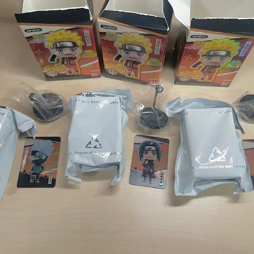 [BUNJANG] Pick N Pop Naruto Kakashi &amp; Shikamaru Figure 2-Set (Sealed) / [새상품] 일괄 정품 미개봉 픽앤팝 jandoon 나루토 카카시,시카마루 피규어 2종세트