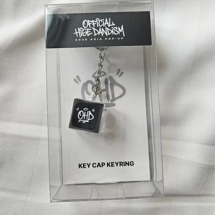 [BUNJANG] Official HIGE DANJI Pop-Up Store Keycap Keyring (Sealed) / 오피셜히게단디즘 히게단 팝업 키캡 키링 미개봉