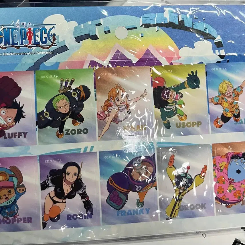 [BUNJANG] One Piece Egghead Proof Photo Sticker Collection / 원피스 증명사진 스티커 컬렉션 에그헤드