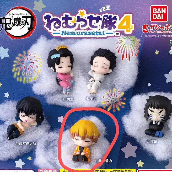 [BUNJANG] Demon Slayer Nemurasetai 4 Zenitsu Gacha / 귀멸의 칼날 네무라세타이4 귀칼 가챠
