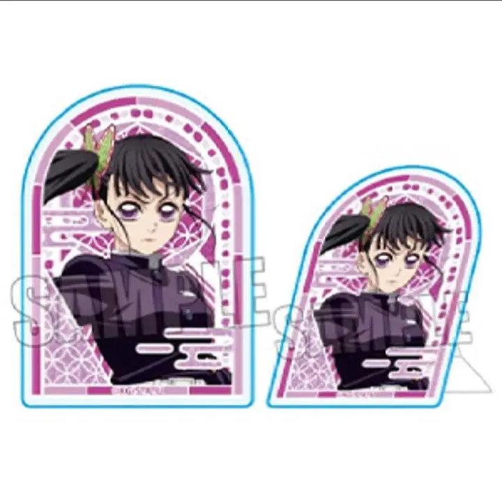 [BUNJANG] Demon Slayer Kanao Acryl Stand &amp; Badge Set / 귀멸의 칼날 아크릴 스탠드 카나오 뱃지