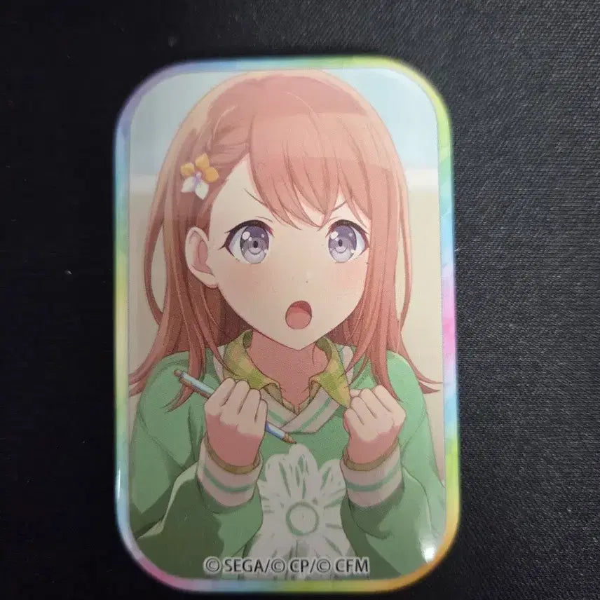 [BUNJANG] Hanasato Minori Anti-U Can Badge / 미노리 안티유 각전 켄뱃지